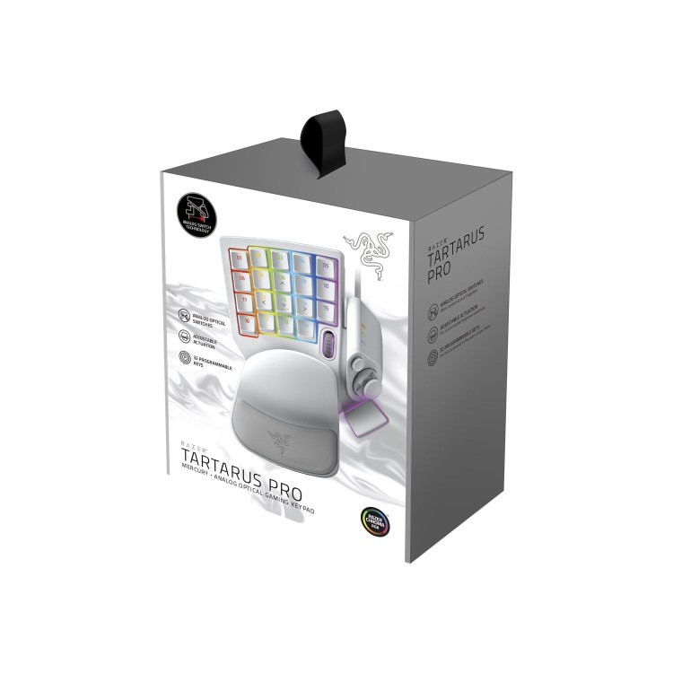 Razer Tartarus Pro Analog Switch Gaming Keypad - Mercury White