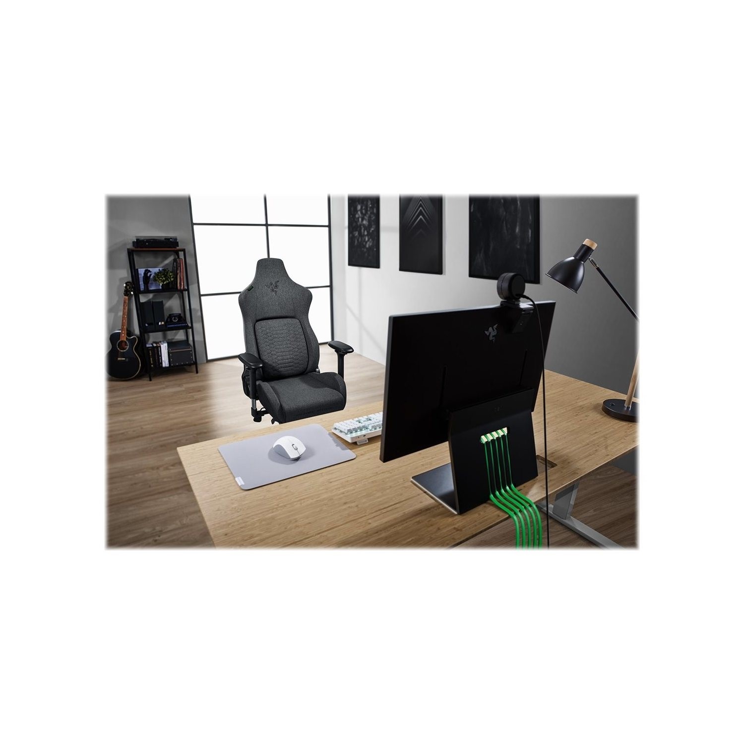 Razer Iskur Gaming Chair Dark Grey Laptops Direct