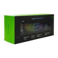 Razer Epic Gaming Keyboard Mouse Headset & Gaming Surface Bundle  Razer Epic Gaming Keyboard Mouse Headset & Gaming Surface Bundle