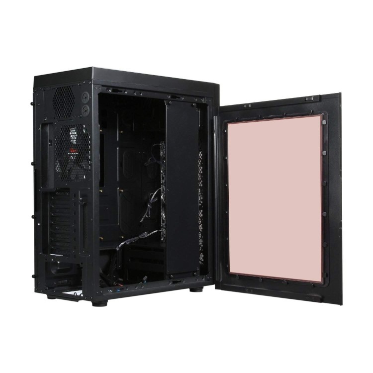 Rosewill Case MID Rise Glow Black - Laptops Direct