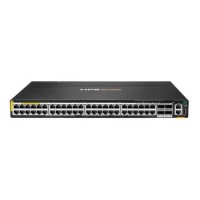 HPE Aruba Networking CX 6300M 48p HPE Smart Rate 10 Class 8 PoE and 4p 100G MACsec Switch