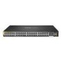 HPE Aruba Networking CX 6300M 48p HPE Smart Rate 10 Class 8 PoE and 4p 100G MACsec Switch