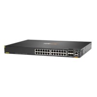 HPE Aruba Networking C-Port 6200F 24G 24-Port Class4 PoE+ with SFP+ L3 Managed Rack-mountable Switch 370W