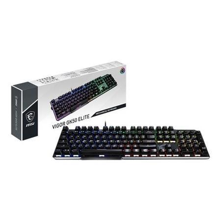 MSI Vigor GK50 Elite UK RGB Mechanical Keyboard