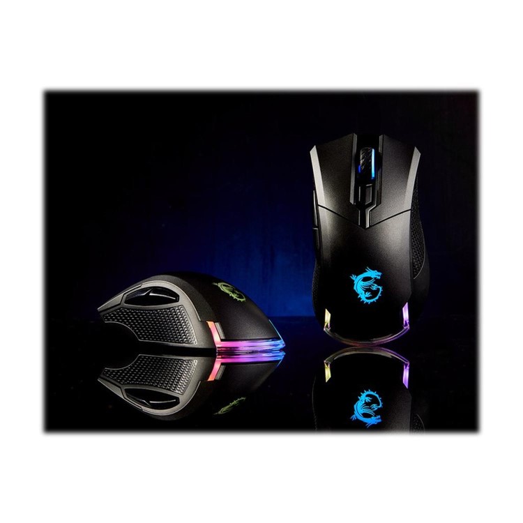 MSI CLUTCH GM50 Optical Black RGB Mouse