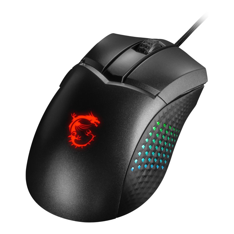 MSI CLUTCH GM51 Lightweight Wired Gaming Mouse Black