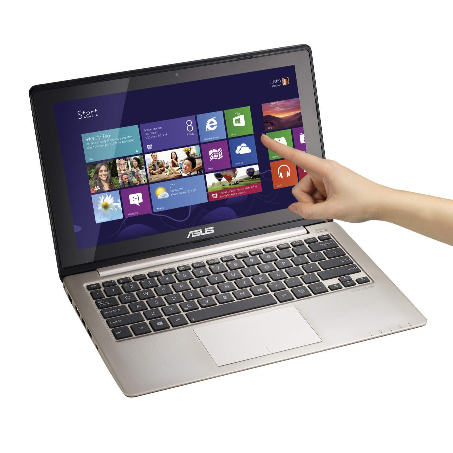 Asus VivoBook S200E Core i3 Windows 8 11.6 inch Touchscreen Laptop