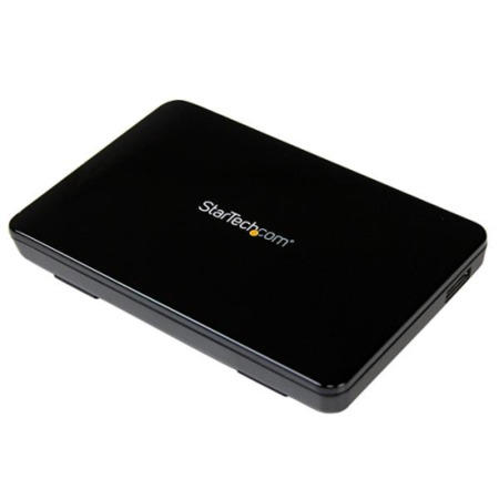 StarTech.com 2.5in USB 3.0 External SATA III SSD Hard Drive Enclosure with UASP – Portable External 