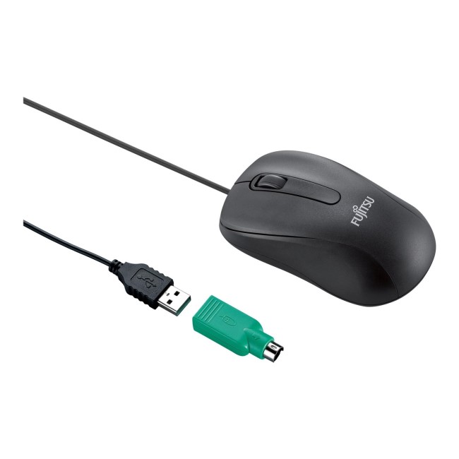FUJITSU M530 mouse - PS/2 USB - black