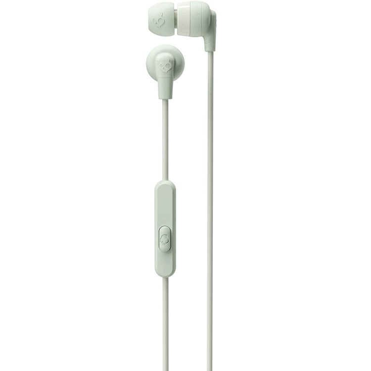Skullcandy Ink'd - Wired In-Ear Earphones w/Mic - Pastels/Sage/Green