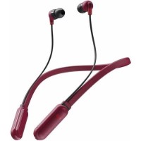 Skullcandy Ink'd+ - Wireless Earphones w/Mic - Moab/Red/Black