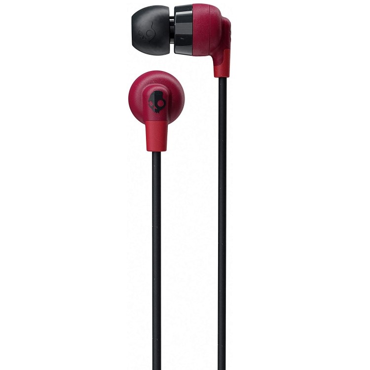 Skullcandy Ink'd+ - Wireless Earphones w/Mic - Moab/Red/Black