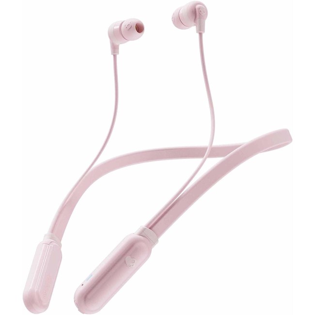 Skullcandy Ink'd+ - Wireless Earphones w/Mic - Pastels/Pink