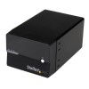 StarTech.com Dual Bay Gigabit NAS RAID Enclosure for 3.5” SATA Hard Drives w/ WebDAV and Media Serve