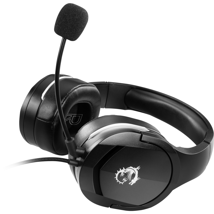 MSI Immerse GH20 Double Sided Over-Ear Wired with Microphone Gaming Headset