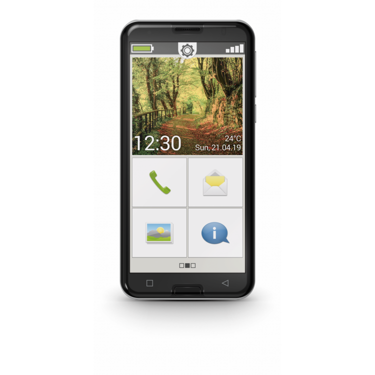 Emporia SMART.3 Black/Silver 5.5" 16GB IP54 4G Unlocked & SIM Free