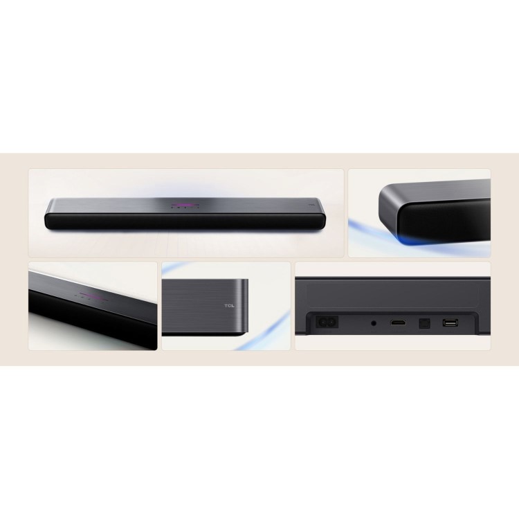 TCL S45H 2.0ch Soundbar with Deep Bass & All-in-One Home Cinema Sound