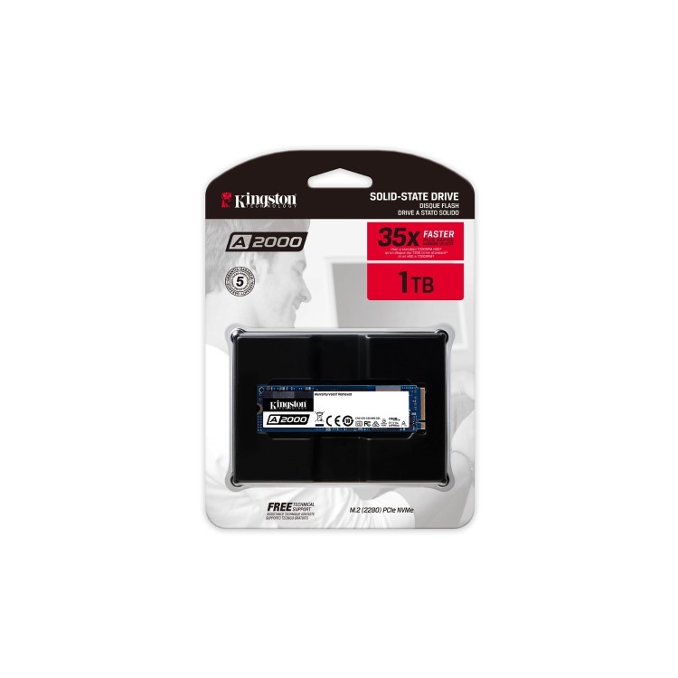 Kingston A2000 1TB M.2 NVME SSD 