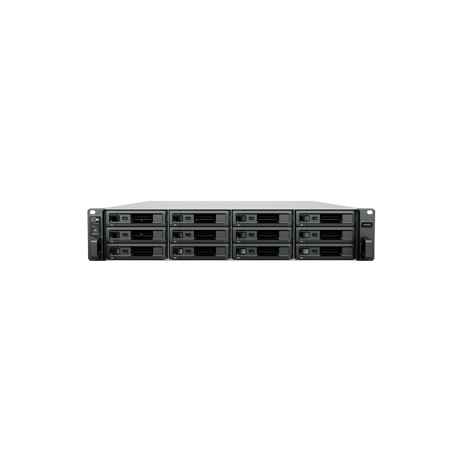 Synology Sa3400d 8GB RAM 12 Bay Rackmount Nas Expansion Enclosure, Laptops Direct - SA3400D