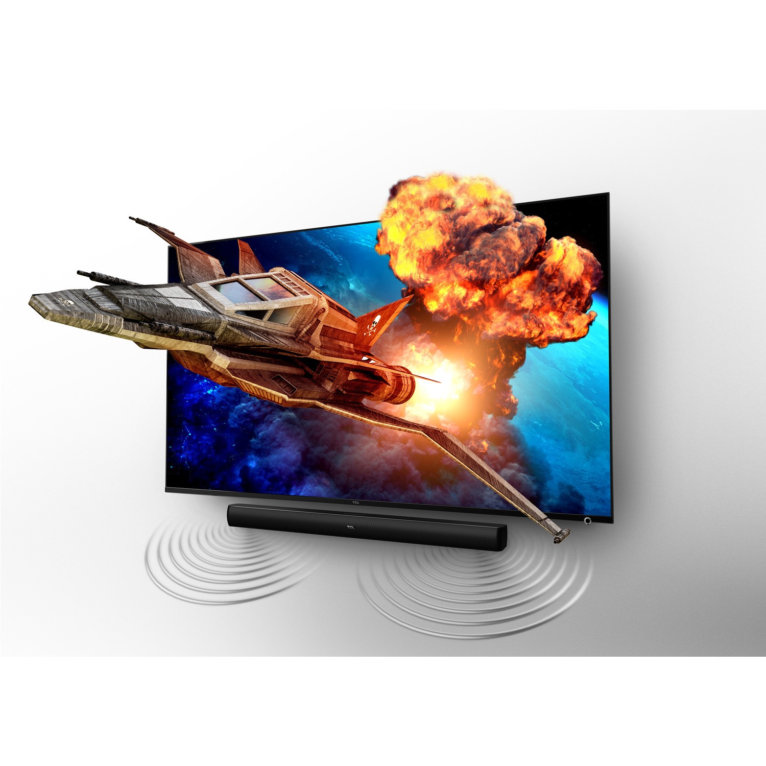 Soundbar S55HE 2.1 Canali Dolby Atmos Con Subwoofer Wireless - Foto 4