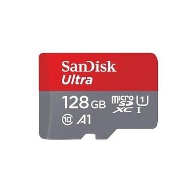 SanDisk Ultra 128 GB microSDXC Memory Card + SD Adapter