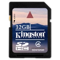 Kingston 32GB High Capacity SD Memory Card