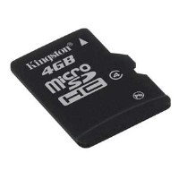 Kingston 4GB MicroSD HC Memory Card