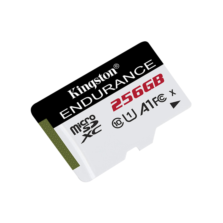 Kingston High Endurance 256GB MicroSD UHS-I Memory Card