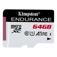 Kingston High Endurance 64GB Flash Memory Card + microSDXC UHS-I Kingston High Endurance 64GB Flash Memory Card + microSDXC UHS-I