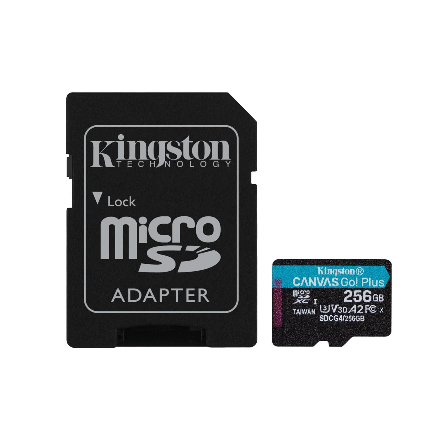 Canvas Go Plus MicroSD UHS I Memory Card + Adapter