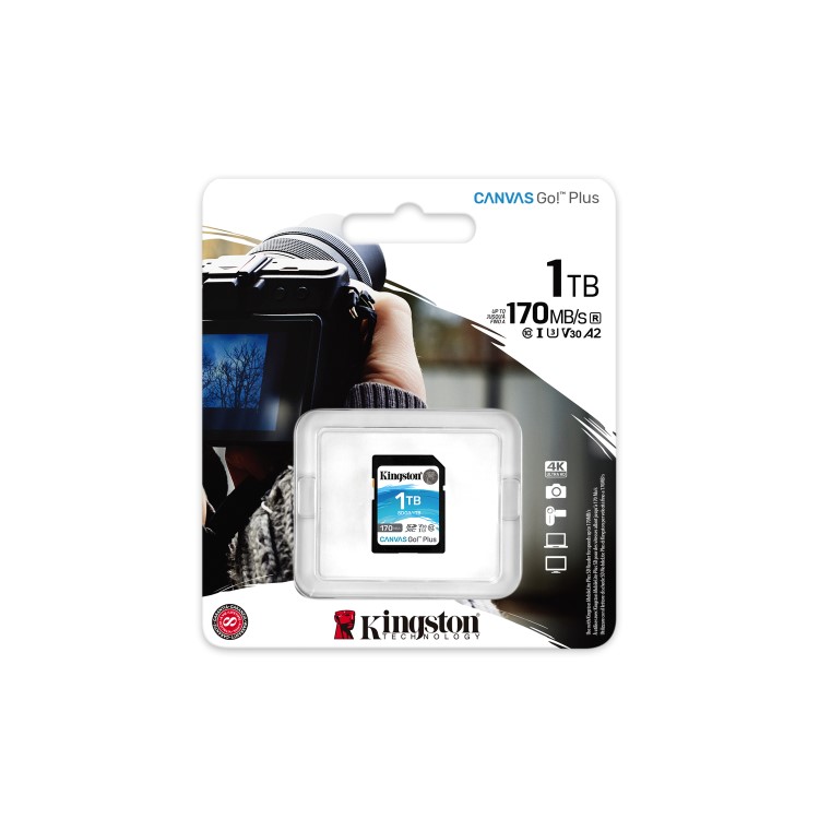Kingston Cavas Go Plus SD Memory Card