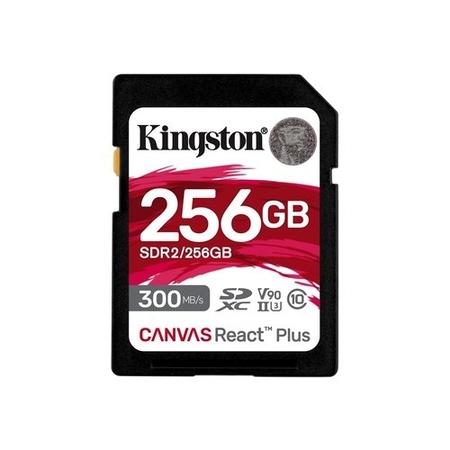 Kingston Canvas React 256GB SDXC Memory Card