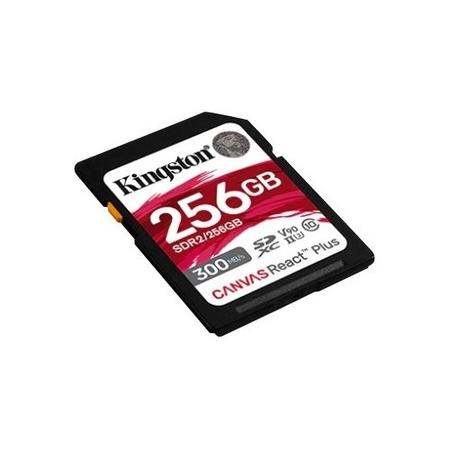 Kingston Canvas React 256GB SDXC Memory Card