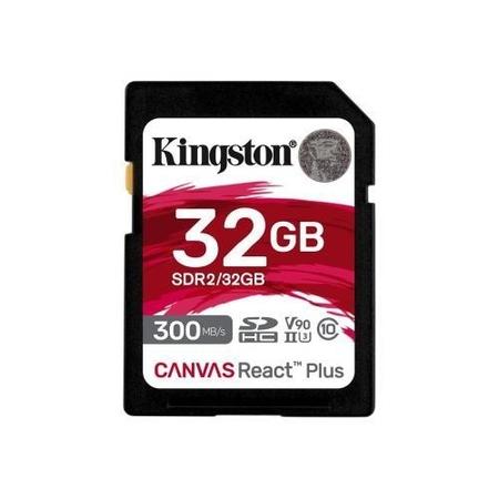Kingston Canvas React 32GB SDXC Memory Card
