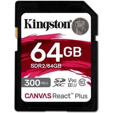 Kingston Canvas React 64GB SDXC Memory Card