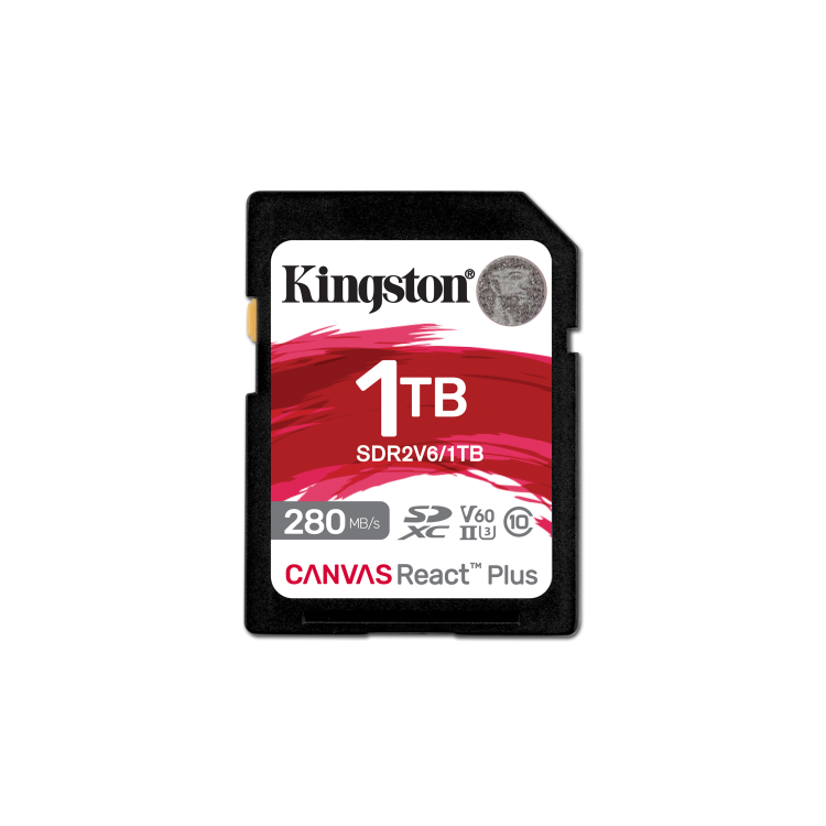 Kingston Canvas React Plus 1TB SDXC Memory Card