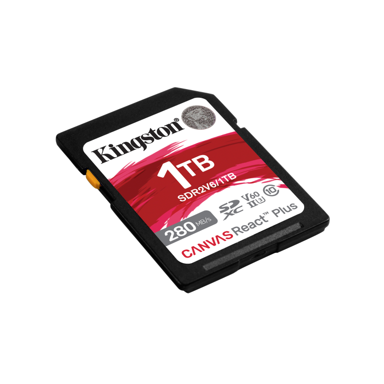 Kingston Canvas React Plus 1TB SDXC Memory Card
