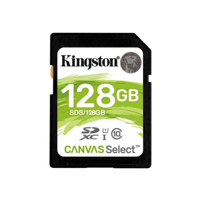 Kingston Canvas Select 128GB Class 10 SD