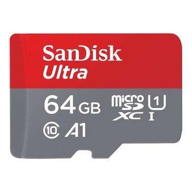 SanDisk Ultra 64 GB microSDXC Memory Card + SD Adapter