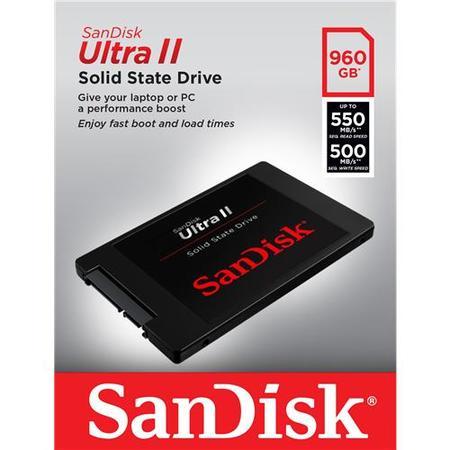 SanDisk Ultra II 960GB 2.5" Internal SSD