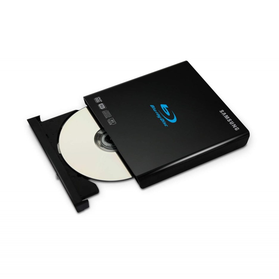 Samsung 6X Slim Portable USB 2.0 EXternal BD BluRay Writer Laptops