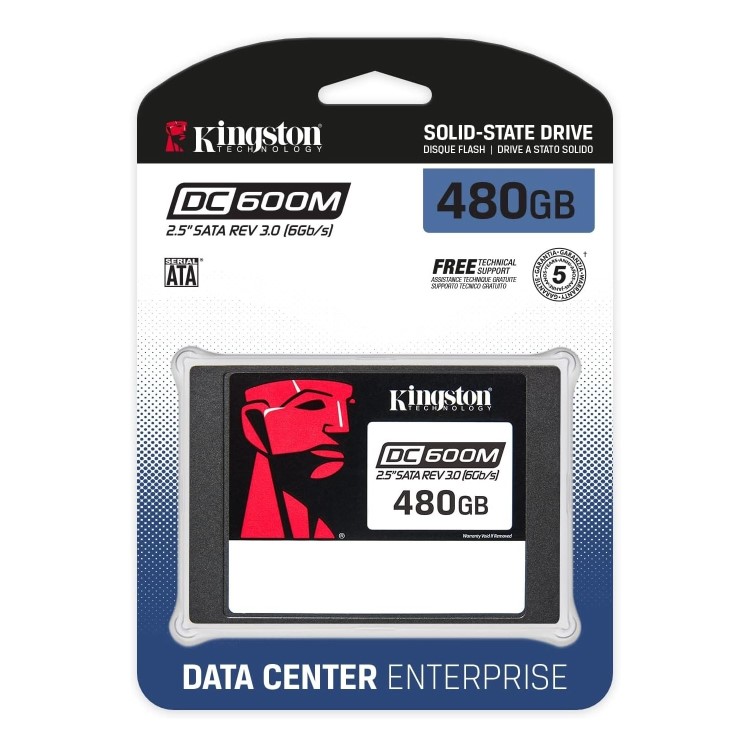 Kingston KTC 480G DC600M Enterprise SSD