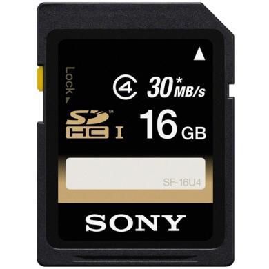 Sony SD 16GB CLASS 4/6 SDHC Memory Card