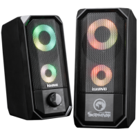 Marvo Scorpion SG-265 6W 2.0 Channel RGB LED USB Powered Gaming Speakers