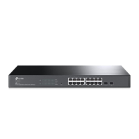 Refurbished TP-Link JetStream 16-Port Gigabit Ethernet Non-PoE Rack-mountable Managed Switch Refurbished TP-Link JetStream 16-Port Gigabit Ethernet Non-PoE Rack-mountable Managed Switch