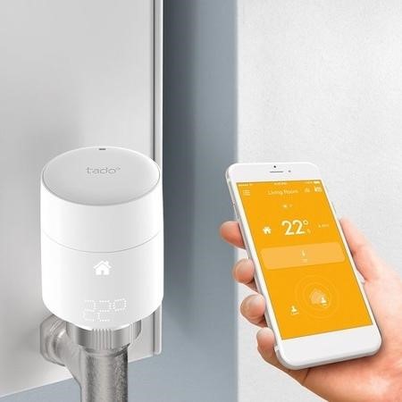Tado Smart Radiator Thermostat Starter Kit Vertical Works with