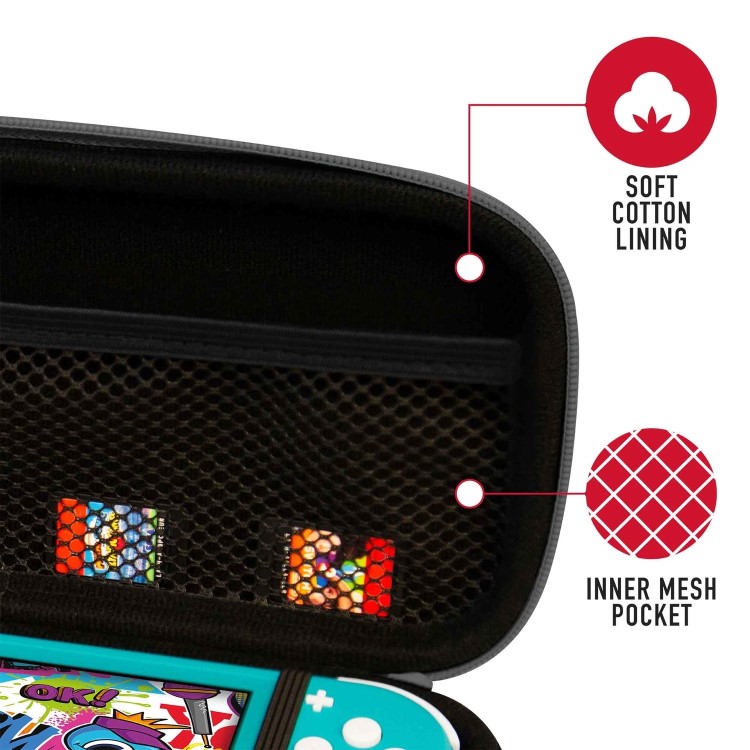 Nintendo Switch Travel Case in Lite Grey 