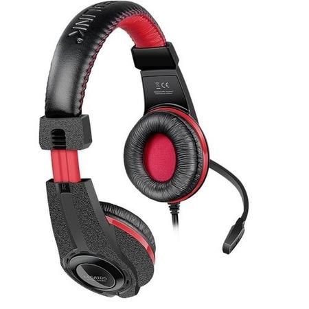 Speedlink LEGATOS Stereo Gaming Headset in Black/Red