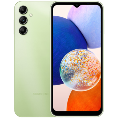 Refurbished Samsung Galaxy A14 5G 64GB 5G Mobile Phone - Awesome Lime