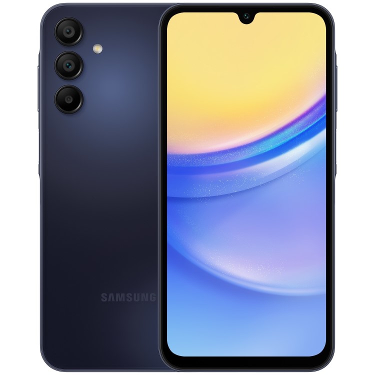 Samsung Galaxy A15 Blue Black 6.5" 128GB 4G Unlocked & SIM Free Smartphone